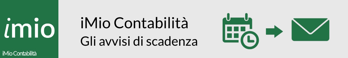 iMio Contabilità Avvisi di scadenza