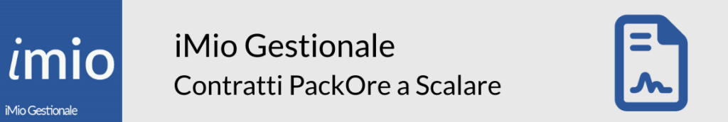 iMio Contratti monte ore a scalare